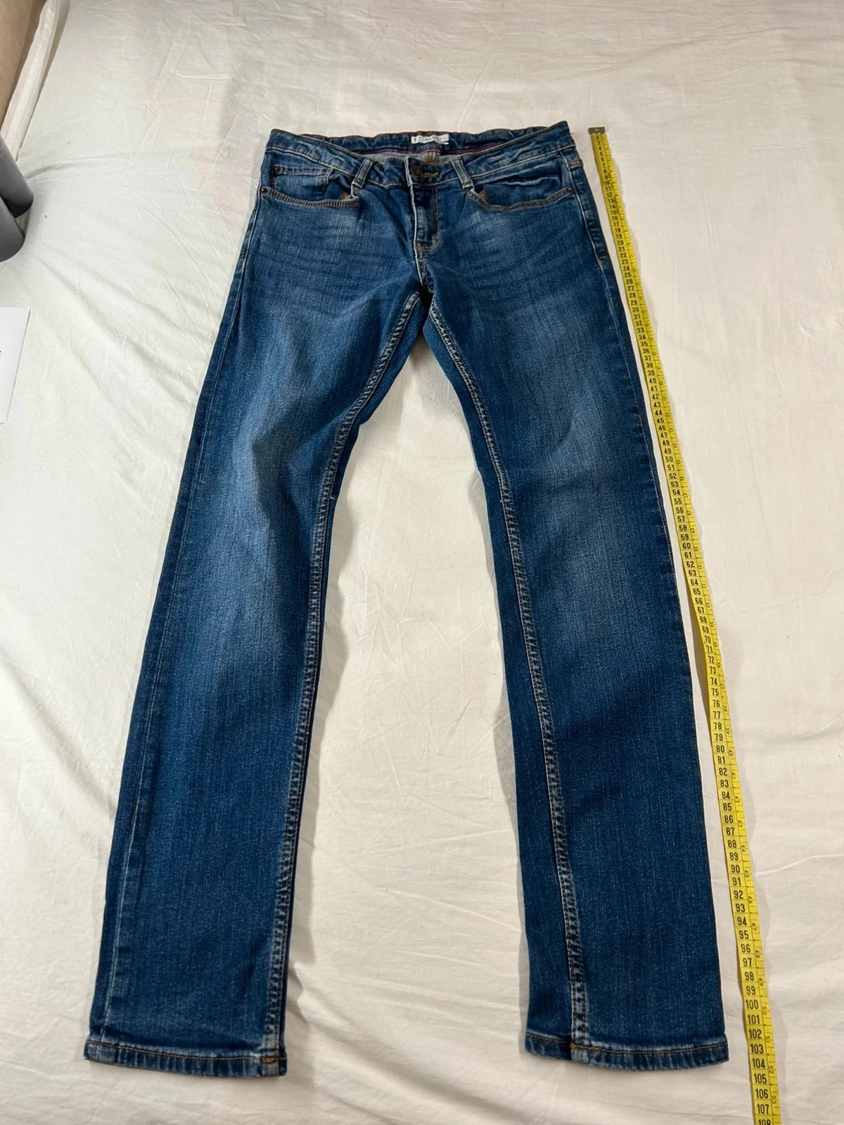 Jean slim bleu marine kiabi